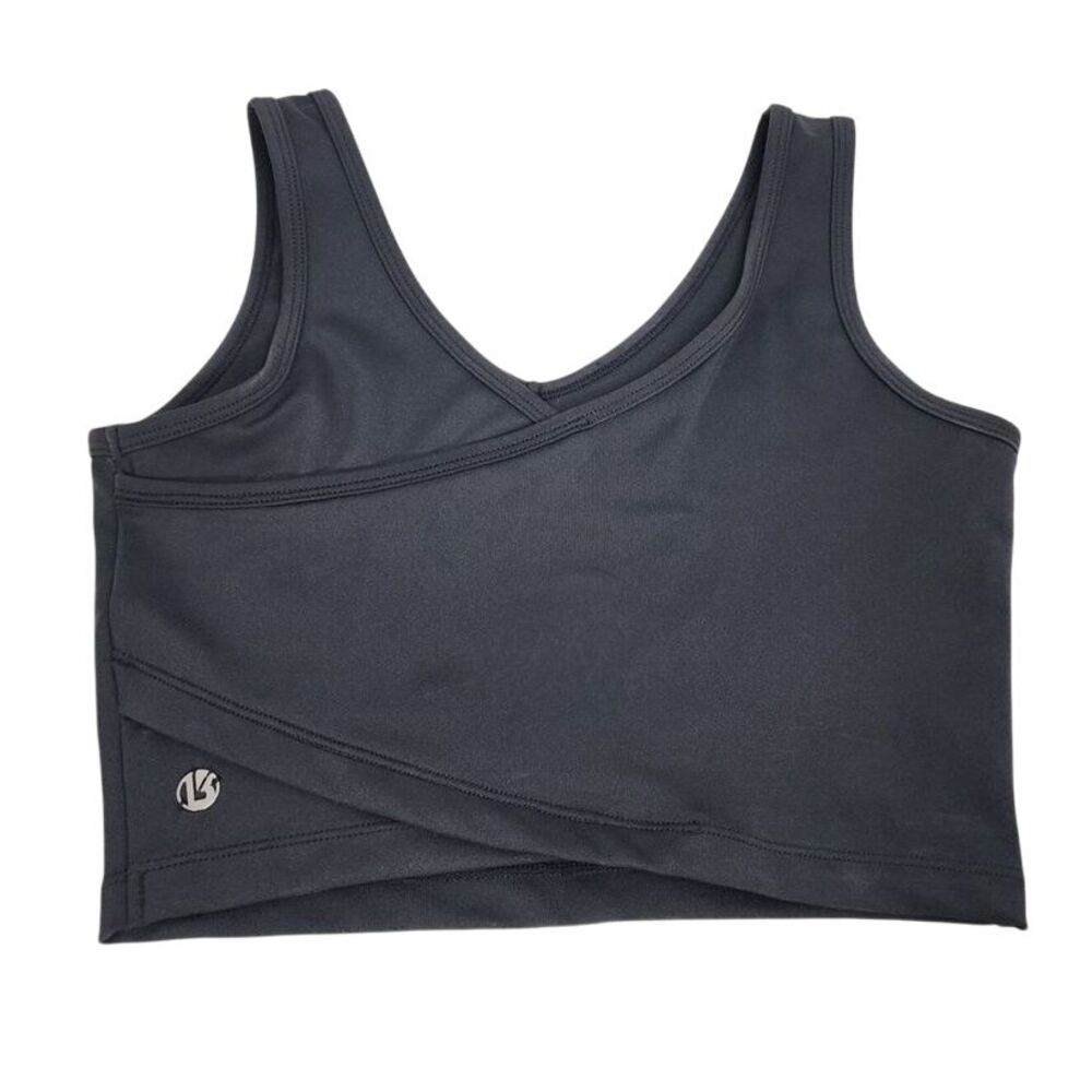 BuffBunny Crop Tank Top Women's XS Sporty Workout‎ Black